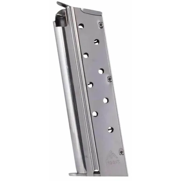 Chargeur MEC-GAR 1911 Full Size 9mm  avec Finition Anti-Friction 1911 Full Size - 9 coups - Nickel - Anti Friction