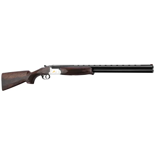 Fusil Renato Baldi Deluxe FX Wood Cal. 12/76 Mono détente - Motif doré