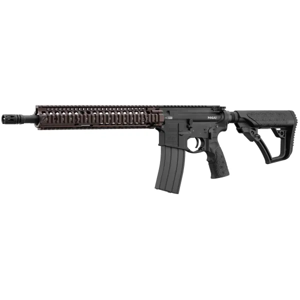 GBBR Daniel Defense M4A1 RIS2 Double Eagle airsoft REP GBB DE DANIEL DEFENSE RIS2 RAIL NOIR - BRONZE 1.2J  !! px NET !!