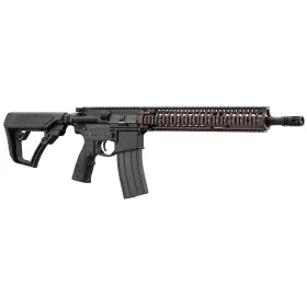 GBBR Daniel Defense M4A1 RIS2 Double Eagle airsoft REP GBB DE DANIEL DEFENSE RIS2 RAIL NOIR - BRONZE 1.2J  !! px NET !!