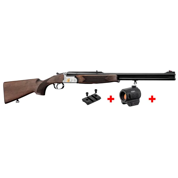 Pack Renato Baldi Express Premier FX Wood + Point rouge .30R Blaser