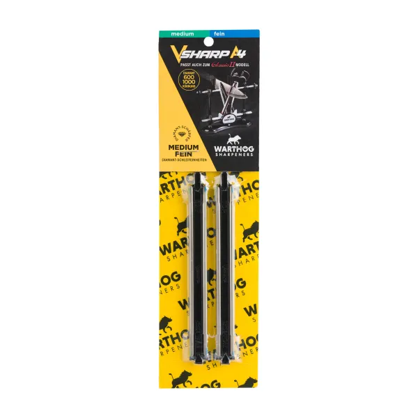 Tiges V-Sharp Classic II/A4 600-1000 grit Unités d'affûtage pour V-Sharp