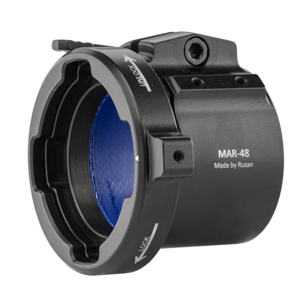 Adaptateur modulaire Rusan MAR à serrage par vis 64,5 mm Rusan MODULAR adaptateur CLIPON diam. 57mm