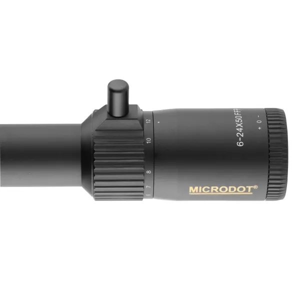 Lunette Microdot FFP 6-24 x 50 - MOA Lunette de tir MICRODOT 6-24x50  FFP  mill dot