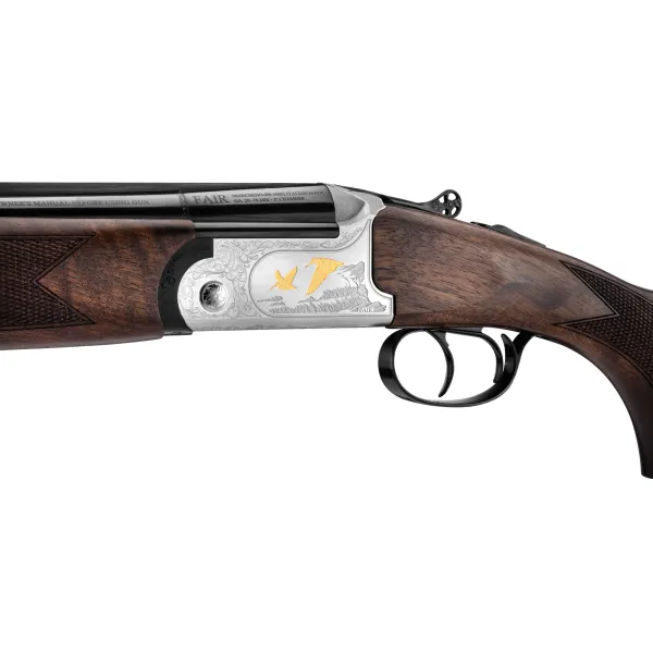 Fusil de chasse Fair Bécassier Classic Silver Canon Bas Rayé 12/76 Double détente
