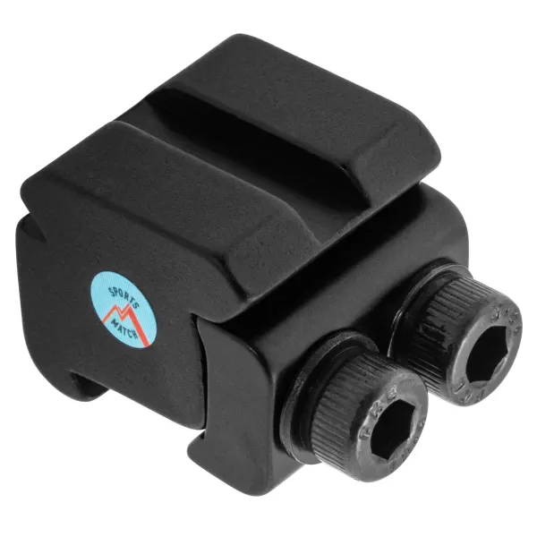Adaptateur prisme de 21 mm et prisme de 11 mm Lunette 11 mm sur arme  21 mm