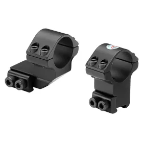 Colliers Sports Match - Coudés rail de 11 mm Colliers Sports Match Diam.25.4 coude 25 BH 24 prisme 11 mm
