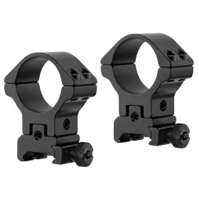 Colliers Sports Match pentés ajustable diam. 30 mm - rail 21mm - haut - 0 à 50 MoA Colliers Sports Match ajustable Diam.