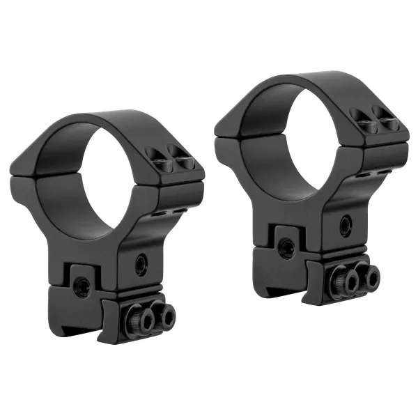 Colliers Sports Match pentés ajustable diam. 30 mm - rail 11 mm - Haut - 0 à 50 MoA Colliers Sports Match ajustable Diam