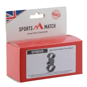 Montage lampe Sports Match pour lunette 30mm Montage lampe pour lunette 30mm