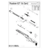 Pièces détachées Gamo Roadster 4.5 mm et 5.5 mm 37310 -Vis de blocage rail de fixation