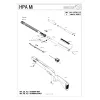 Pièces détachées GAMO HPA IGT 19.9J 4.5 mm 40552 - Canon Black Maxxim 4.5mm