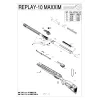 Pièces détachées GAMO Replay 10 Maxxim 19.9J 4.5 mm 41762 - Groupe chargement REPLAY-10