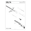 Pièces détachées Gamo Delta 4.5 mm 30472 - Gamo Can. 4.5mm Deltafox