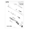 Pièces détachées Gamo CFX 4.5 mm 16068 - Gamo Levier d'Armement Carabines A Can.Fixe