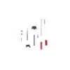 Kit pièces cullase pistolet semi-automatique Polymer 80 PFS9 9mm PF-Series™ Slide Parts Kit Black/Red - Kit culasse PFS9