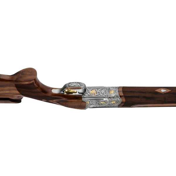 Fusil Guerini INVICTUS III Trap Impact Bande 1/2 haute réglable - 12/70 Bande 1/2 haute réglable - Droitier