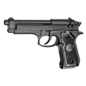Réplique pistolet M92 gaz Noir GNB Réplique - Silver