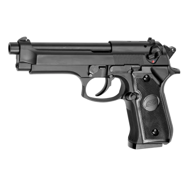 Réplique pistolet M92 gaz Noir GNB Réplique - Silver