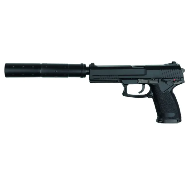 Réplique airsoft pistolet MK23 full set Noir gaz GNB Pistolet MK23