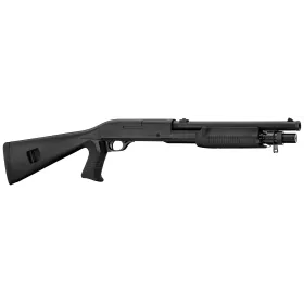 Réplique fusil à pompe 3-shot crosse pleine ressort 0,9 J Fusil à pompe