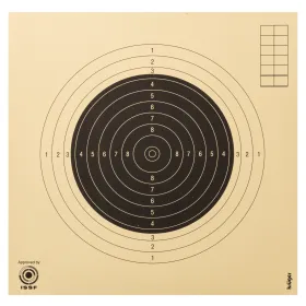 100 cartons-cibles 20 x 20 cm