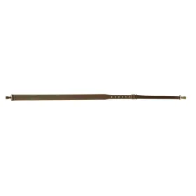 Bretelle fusil en croûte de cuir, mousquetons - Country Sellerie