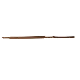 Bretelle fusil en cuir pleine fleur, boutons - Country Sellerie