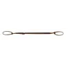 Bretelle en cuir pleine fleur double lasso - Country Sellerie