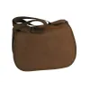 Gibecière cuir croupon ciré Grand modèle