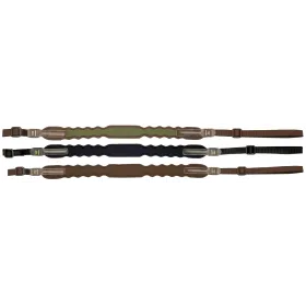 Bretelle à fusil lancéolée néoprène à boucle standard - Niggeloh Noir