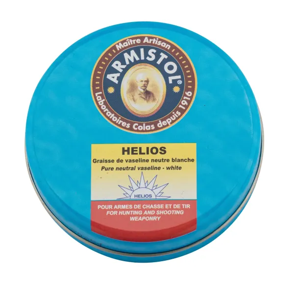 Boîte de graisse de vaseline neutre blanche Helios - Armistol