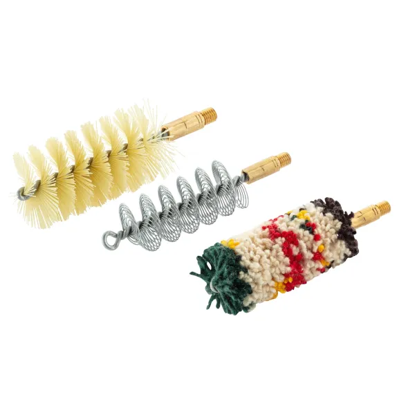 Set de trois brosses spirales pour armes à canon lisse Cal.12