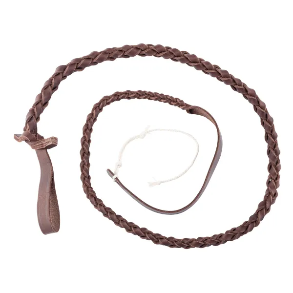 Flotte en cuir tressé standard pour fouet - Country Flotte de 147 cm