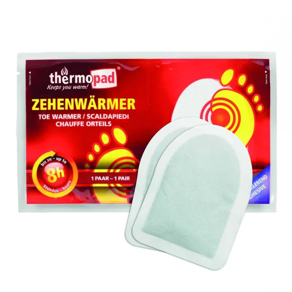 Chaufferettes pour pieds - Thermopad Chauffrettes pieds - Temps de chauffe jusqu'à 6h