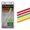 Set de 5 fibres optique fluo monocolore assorties Couleurs assorties -  0,75 mm