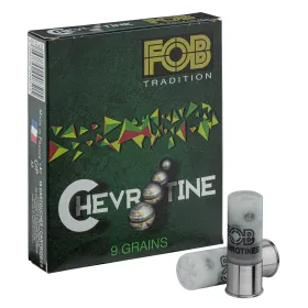 Cartouches Fob Tradition chevrotine - Cal. 12/70 Chevrotine Cal.12-70, 12 grains