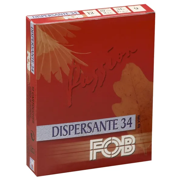 Cartouches Fob passion dispersante - Cal. 12/67 Dispersante Cal.12-67, culot de 16, 34 gr,  Plomb N°7