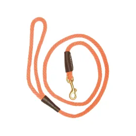 Laisses orange pour chien avec mousqueton Laisse 180 cm - Diamètre 1 cm