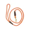 Laisses orange pour chien avec mousqueton Laisse 180 cm - Diamètre 1 cm