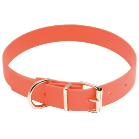 Collier pour chien polyuretane orange fluo - Country Collier Biothane - Longueur 60 cm