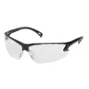 Lunettes de protection translucide et Noire Noir avec verres clairs