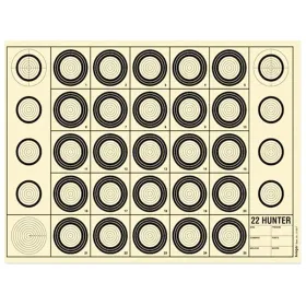 Cible Benchrest 22 Hunter 42 x 29,7 cm (A3)