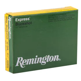 Cartouches Remington Suprême chevrotines Magnum - Cal. 12/76 ou 12/89 Remington SUPREME Chevrotine 12-76,culot de 20, 10 grains