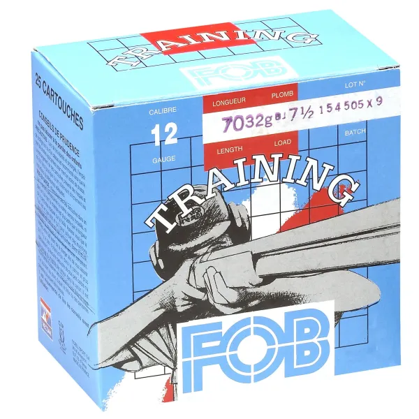 Cartouches Fob de sport Training - Cal.12/70 FOB TRAINING Cal.12-70  N°9