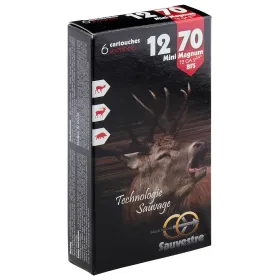 Cartouche Sauvestre mini Magnum - Cal. 12/70