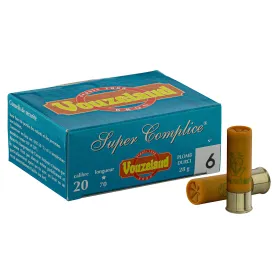 Cartouches Vouzelaud - Super Complice 70 - Cal. 20/70 VOUZELAUD - SUPER COMPLICE 70 - P.10