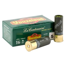 Cartouches Vouzelaud - La Centenaire tube plastique - Cal. 16/65 VOUZELAUD - CENTENAIRE TUBE Plastique - P.6