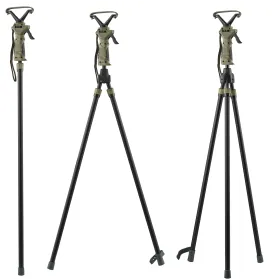 Cannes de pirsch télescopiques - Monopied / Bipied / Trépied Monopied 80-160 cm