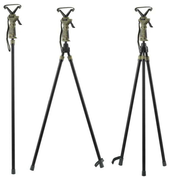 Cannes de pirsch télescopiques - Monopied / Bipied / Trépied Trépied 80-160 cm